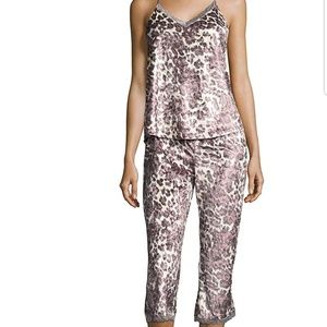 Nanette Lepore Lace Trim Pajama Set